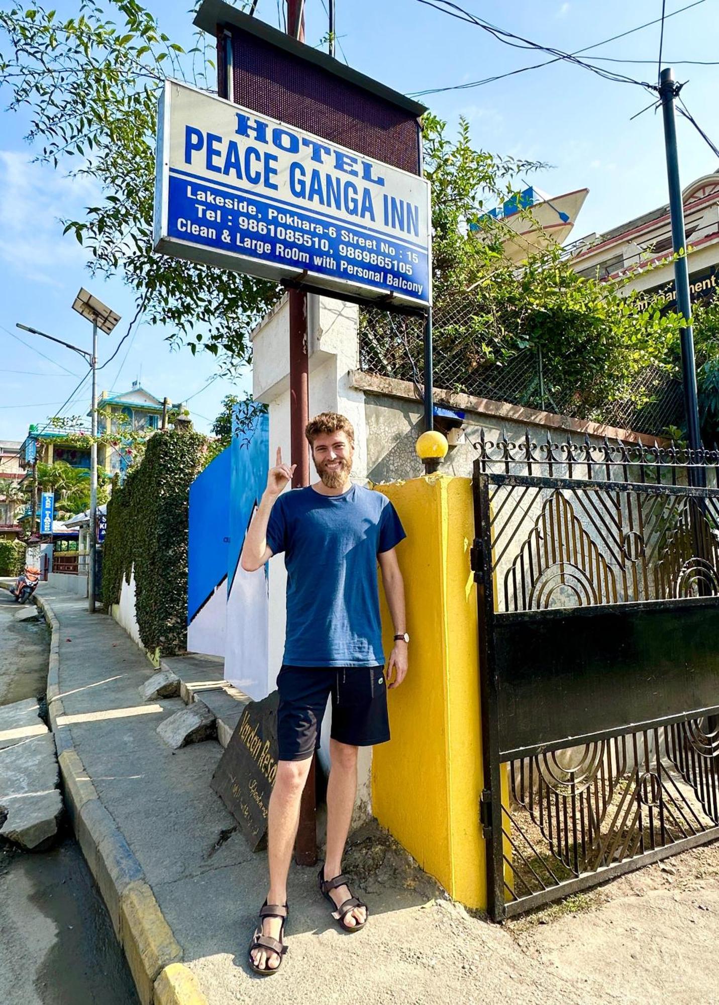 Hotel Peace Ganga Inn 포카라 외부 사진